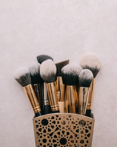 selection of luxury brushes
